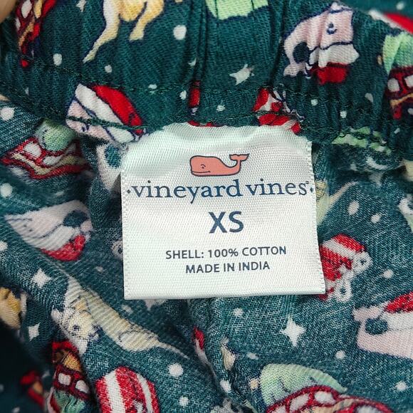 Vineyard Vines Holiday Pajama Pants Flannel Size Xsmall - Picture 2 of 3